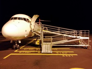 B-717 Mobile Ground Boarding Ramp