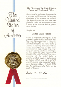 East Island Aviation Passenger Gantry Patent Award - passenger boarding bridge